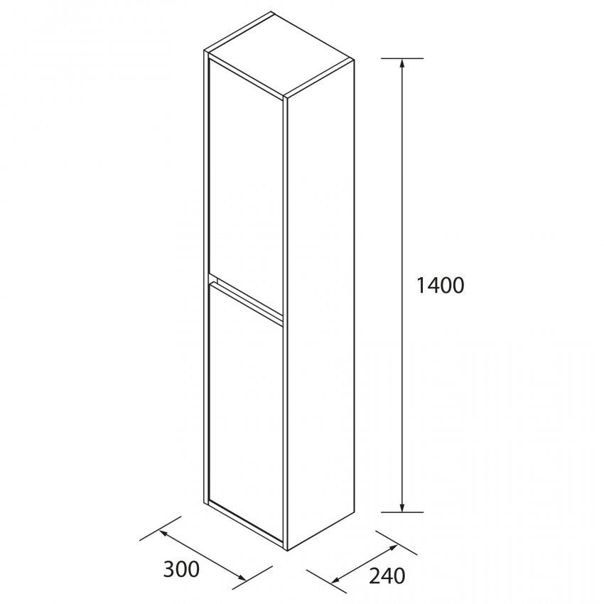 Columna noja 140x30x24