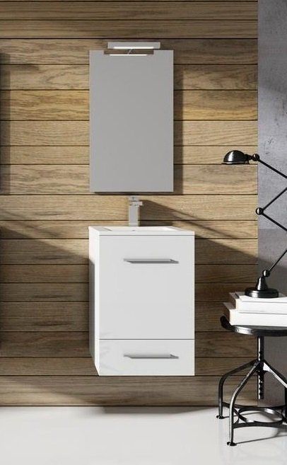 Mueble CUBE 41,5 Blanco brillo