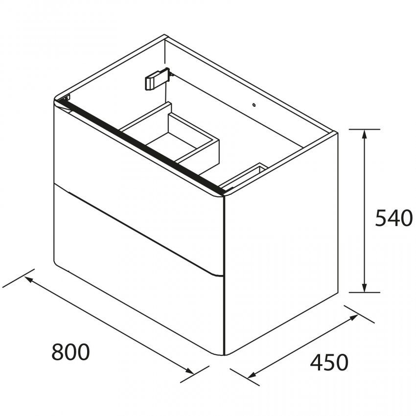 Mueble UNIIQ 80