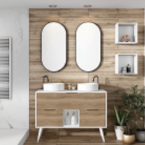 Mueble VINTASS 120 Blanco Mate / Niágara