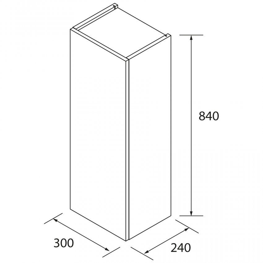 Colgar infinity 84x30x24