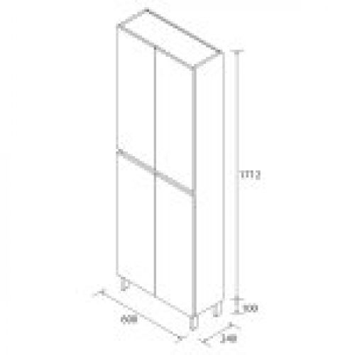 Columna infinity 181x60x24