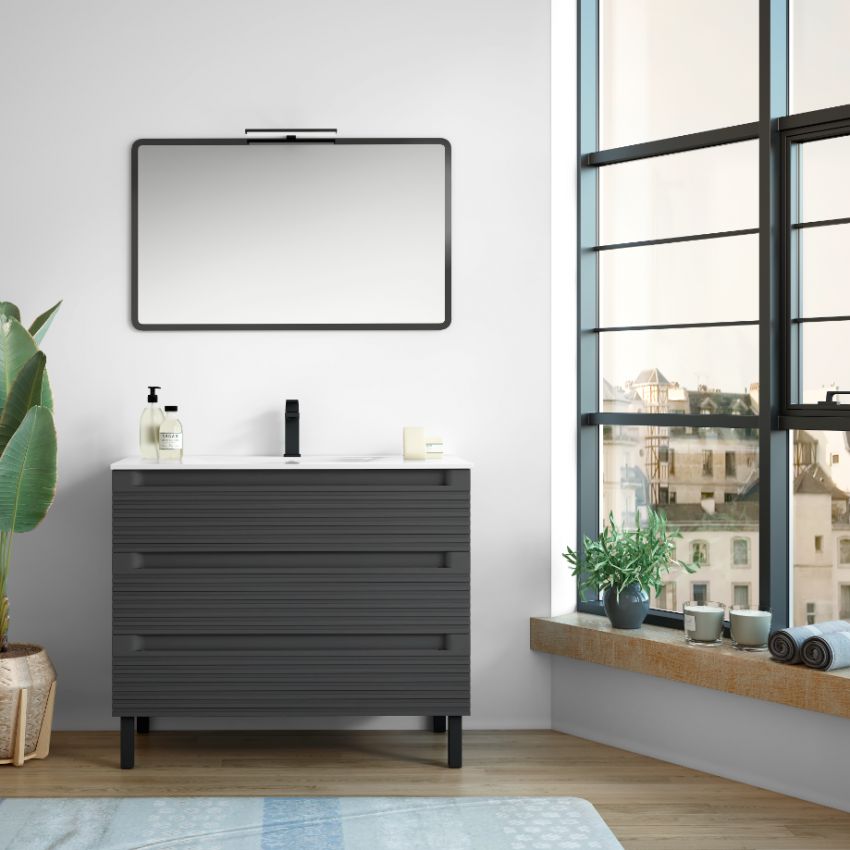 Mueble FREVO 100 Basalto