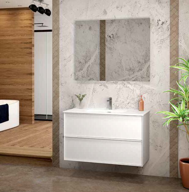 Mueble BUDAPEST 100 Blanco Mate