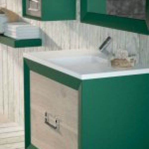 Mueble L GANT 80 Verde botella / Niágara