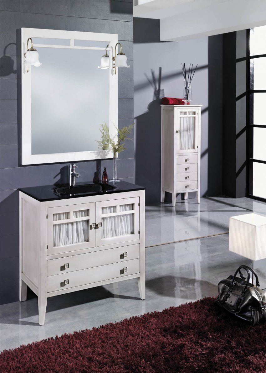 Mueble YOLANDA 80 Blanco hueso