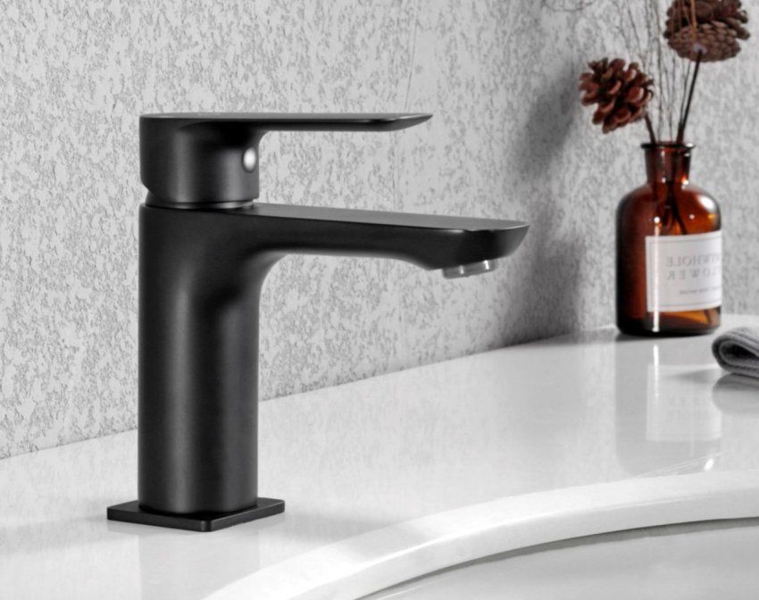 Grifo lavabo CASSIO NEGRO