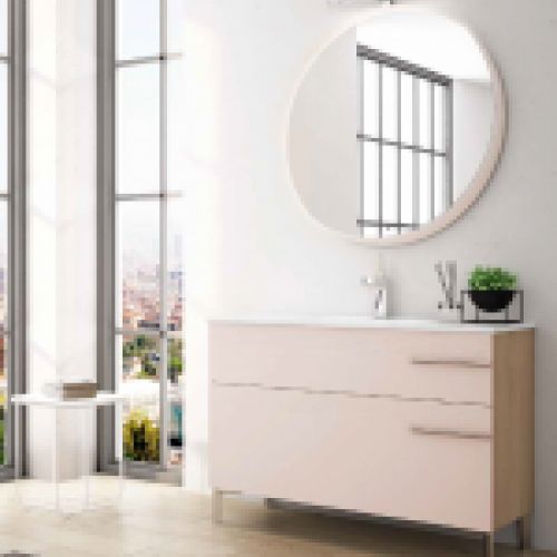 Mueble CALM 100 Roble Olmo / Pure Beige Mate